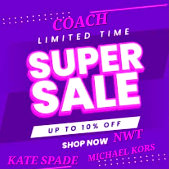 New Coach,Kate Spade,Michael Kors Sale🌸NWT🌸 - Picture 1 of 1